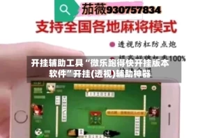 开挂辅助工具“微乐跑得快开挂版本软件”开挂(透视)辅助神器