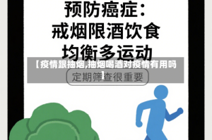 【疫情跟抽烟,抽烟喝酒对疫情有用吗】