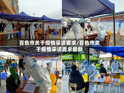百色市关于疫情采访要求/百色市关于疫情采访要求最新-第3张图片
