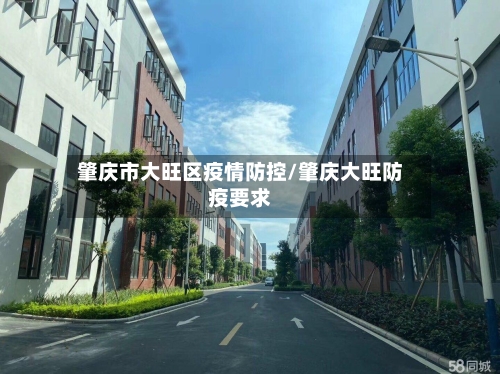 肇庆市大旺区疫情防控/肇庆大旺防疫要求-第1张图片