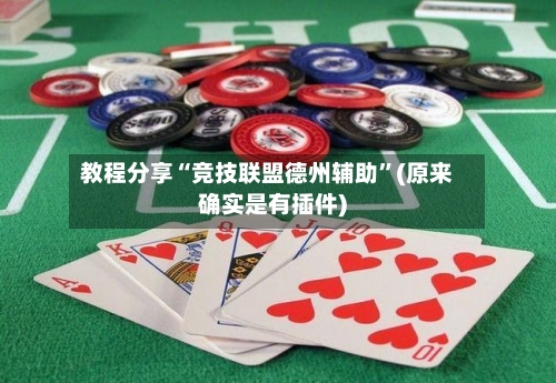 教程分享“竞技联盟德州辅助	”(原来确实是有插件)-第1张图片