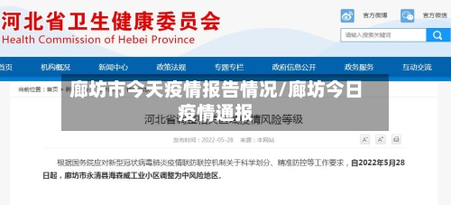 廊坊市今天疫情报告情况/廊坊今日疫情通报-第1张图片