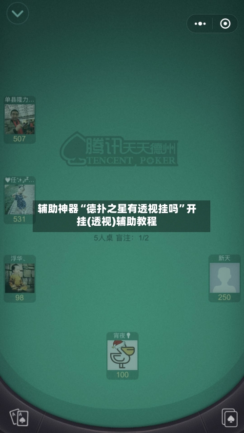 辅助神器“德扑之星有透视挂吗”开挂(透视)辅助教程-第2张图片