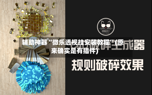 辅助神器“微乐透视挂安装教程”(原来确实是有插件)-第2张图片