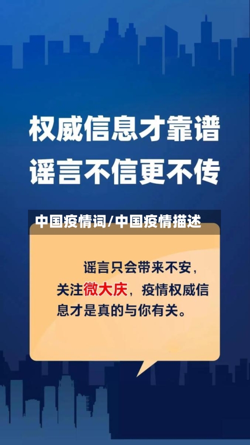 中国疫情词/中国疫情描述-第1张图片