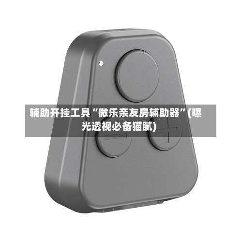 辅助开挂工具“微乐亲友房辅助器”(曝光透视必备猫腻)-第1张图片