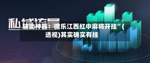 辅助神器：微乐江西红中麻将开挂”(透视)其实确实有挂-第3张图片