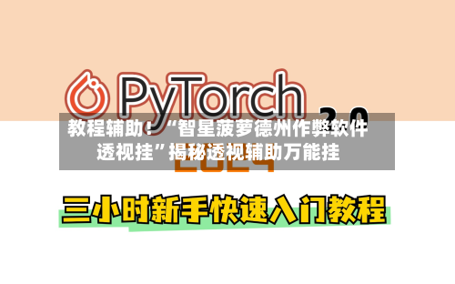 教程辅助！“智星菠萝德州作弊软件透视挂”揭秘透视辅助万能挂-第3张图片