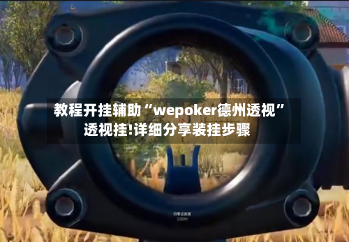 教程开挂辅助“wepoker德州透视	”透视挂!详细分享装挂步骤-第1张图片