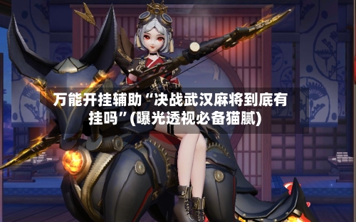 万能开挂辅助“决战武汉麻将到底有挂吗”(曝光透视必备猫腻)-第3张图片